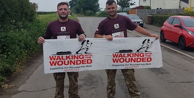 Image for Walking with the Wounded News - Could you do a walk of your own? Follow Kyle and Luke's lead / (Luke and Kyle - Suffolk to Pegasus Bridge walk for Project Nova
 - Luke and Kyle - Suffolk to Pegasus Bridge walk for Project NovaInjured veterans UK - British military charity
 )