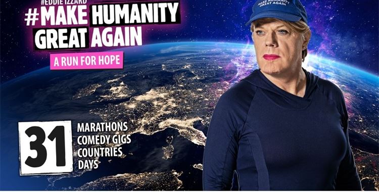 Image for Walking with the Wounded Event - Make Humanity Great Again  A Run for Hope / (Eddie Izzard
 - Eddie Izzard
 )