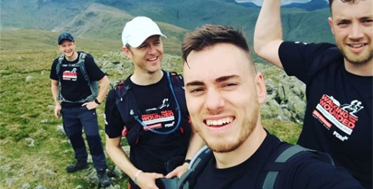 Image for Walking with the Wounded Event - Cumbrian Challenge 2019 - RESULTS / (Cumbrian Challenge 2019
 - Walking With The Wounded's Cumbrian Challenge 2019 - Dan Sutty - Injured veterans UK
 )