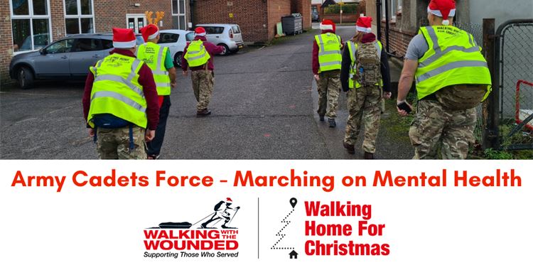 Image for Walking with the Wounded News - Army Cadets Force - Marching on Mental Health / (ACF - Marching on Mental Health
 - ACF - Marching on Mental Health
 )