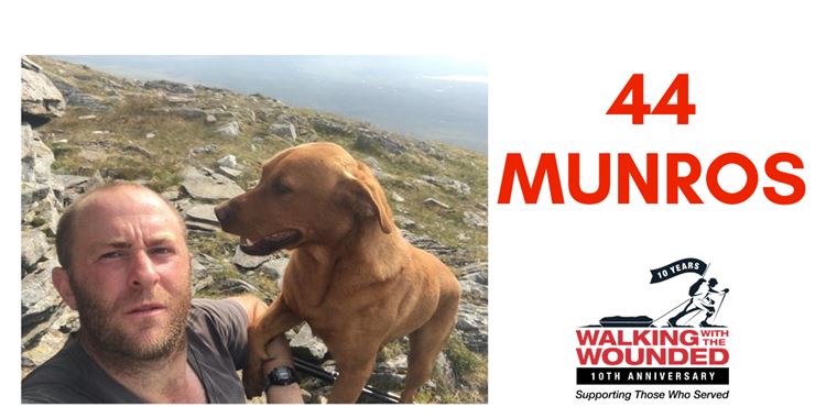 Image for Walking with the Wounded News - The 44 Munro Walk / (44 mUNROS cOVER
 - 44 mUNROS cOVER
 )