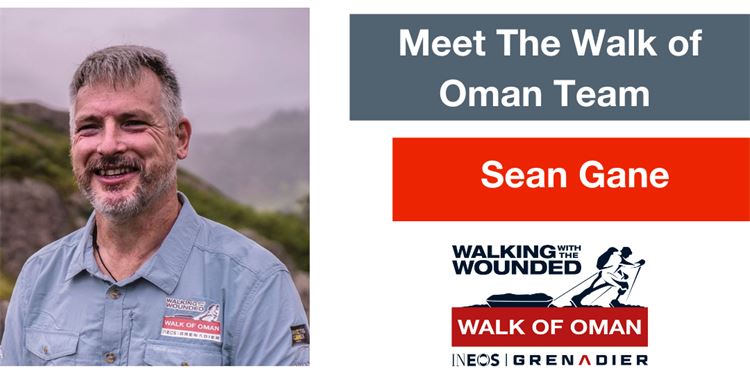 Image for Walking with the Wounded News - Meet The Grenadier Walk of Oman Team - Sean Gane  / (Meet The Walk of Oman Team -Sean Gane
 - Meet The Walk of Oman Team -Sean Gane
 )
