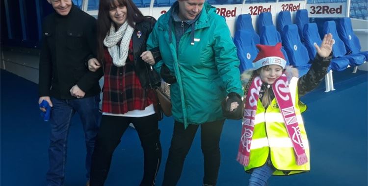 Image for Walking with the Wounded Event - Rangers Charity Foundation Open Ibrox Pitch  For 7 Year Old’s Walk Home For Christmas  / (Myiah WHFC
 - Wyiah WHFC Soldiers charities UK - Wounded veterans charities
 )