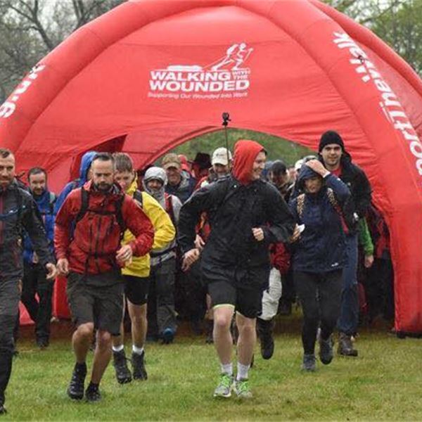 Image for Walking with the Wounded News Item - The Cumbrian Challenge – 2 weeks to go! -Written by Fergus Williams, WWTW CEO.  / (Cumbrian Challenge 2017 Image
 - Images of Walking With The Wounded's flagship event the Cumbrian Challenge - Veterans mental health charity
 )