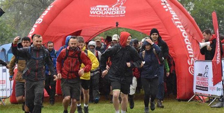 Image for Walking with the Wounded Event - Routes revealed for the Cumbrian Challenge 2018 / (Cumbrian Challenge 2017 Image
 - Images of Walking With The Wounded's flagship event the Cumbrian Challenge - Veterans mental health charity
 )