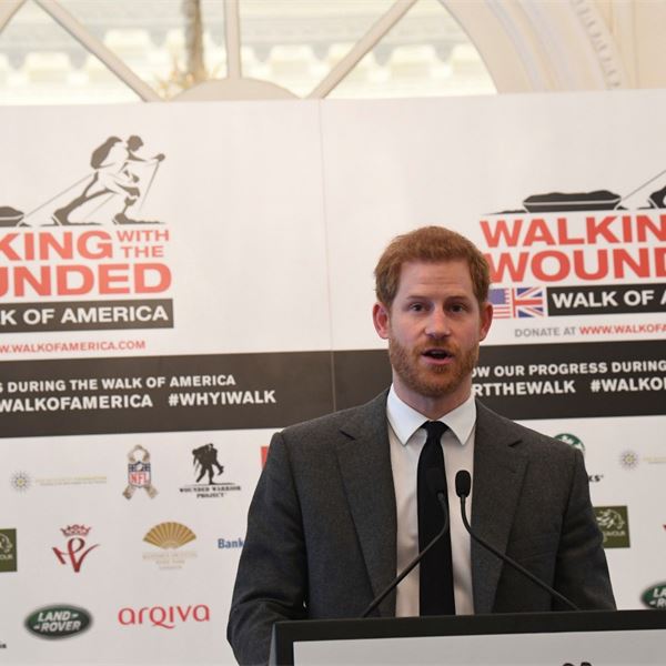 Prince Harry Speaking At Press Conference - Prince Harry Speaking At Press ConferenceArmy  donations - Forces charity