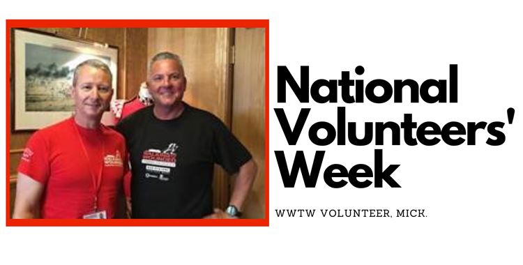 Image for Walking with the Wounded News - National Volunteers' Week  / (National Volunteers' Week Mick 
 - National Volunteers' Week Mick 
 )