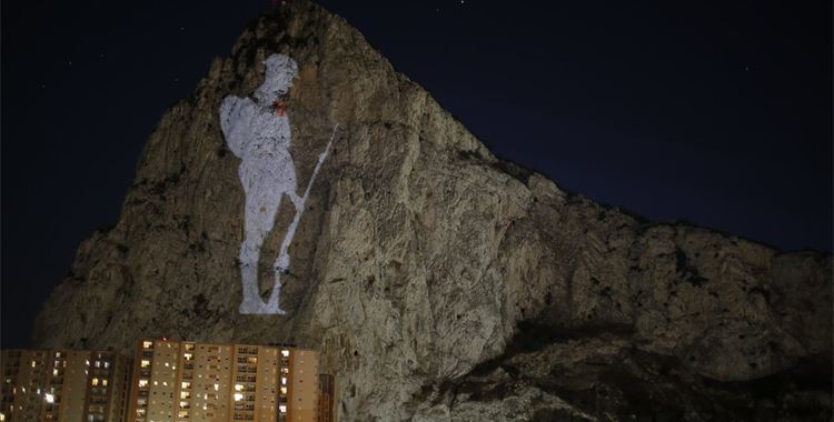 Image for Walking with the Wounded News - Tommy is in Gibraltar! / (Tommy in Gibraltar
 - Tommy in GibraltarBritish military charity - Support soldiers
 )