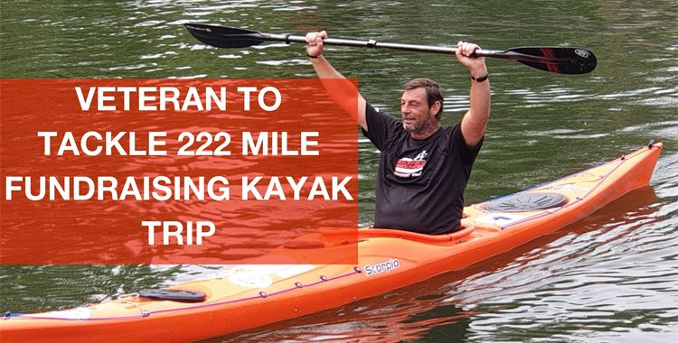 Image for Walking with the Wounded Event - From Kent to Pegasus Bridge War Memorial- Veteran to kayak 222 miles for charity  / (Veteran Kayak Trip
 - Veteran Kayak Trip 
 )