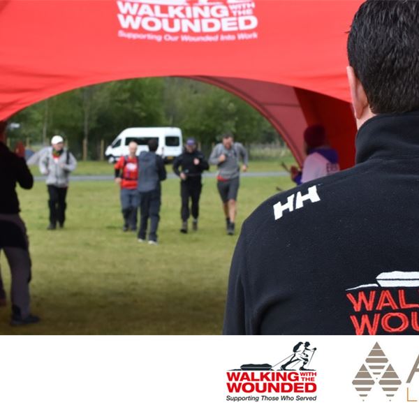 Image for Walking with the Wounded News Item - AEGIS London teams join WWTW’s Cumbrian Challenge / (Aegis London Cumbrian Challenge
 - Aegis London Cumbrian Challenge
 )