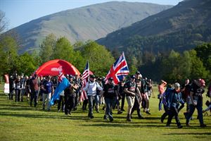 Cumbrian Challenge 2018 - Blake Rigg - Cumbrian Challenge 2018 start in the Lake DistrictInjured veterans UK - British military charity