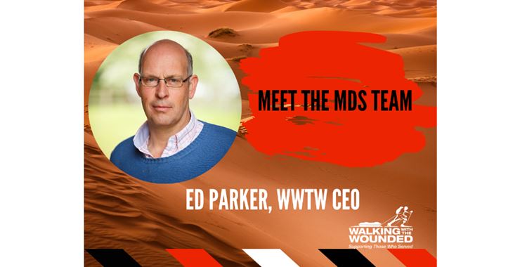 Image for Walking with the Wounded News - Meet the WWTW Marathon des Sables 2020 team- Ed Parker  / (Ed Parker 
 - Ed Parker Veterans mental health charity - Army donations
 )
