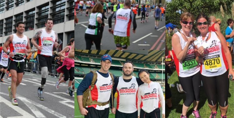 Image for Walking with the Wounded Event - Meet our 2019 London Marathon Runners / (London Marathon
 - Meet the Walking With The Wounded London Marathon Team - Injured veterans UK
 )