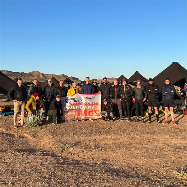 Image for Walking with the Wounded Event - Marathon des Sables 2023 / (MDS 2022 Team Square
 - MDS Team 2022
 )