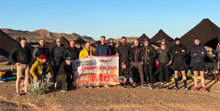 Image for Walking with the Wounded Event - Marathon des Sables 2023 / (MDS 2022 Team Square
 - MDS Team 2022
 )