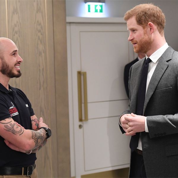 Prince Harry Meeting Kemsley Whittlesea - Prince Harry Meeting Kemsley WhittleseaArmy  donations - Forces charity