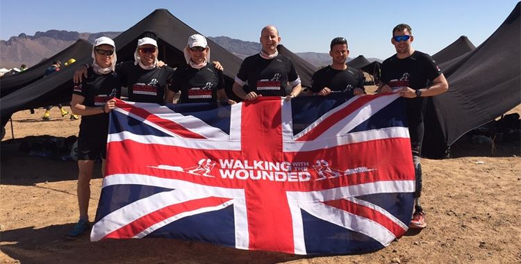 Image for Walking with the Wounded Event - Marathon des Sables 2020 - Walking With The Wounded team / (Walking With The Wounded team at the Marathon des Sables
 - Walking With The Wounded team at the Marathon des Sables (MdS)Army Benevolent Fund - Injured servicemen charity
 )