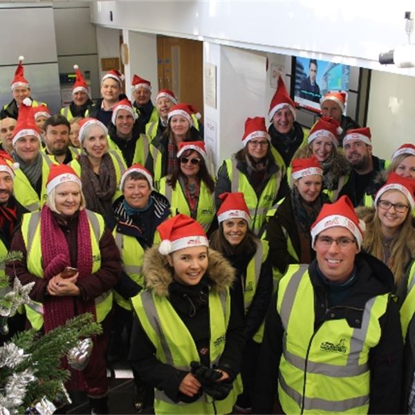 Arqiva Walk - Walking Home For Christmas by Walking with the Wounded - Ptsd soldiers charity
