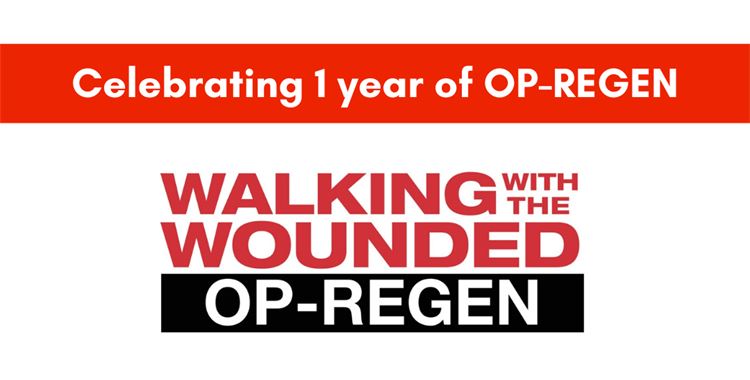 Image for Walking with the Wounded News - WWTW Volunteer Programme, OP-REGEN, celebrates 1-year anniversary / (OP-REGEN Anniversary
 - OP-REGEN Anniversary
 )