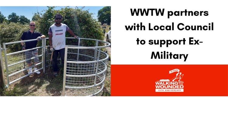 Image for Walking with the Wounded Event - WWTW partners with Local Council to support Ex-Military / (WWTW partners with Local Council to support Ex-Military
 - WWTW partners with Local Council to support Ex-Military
 )