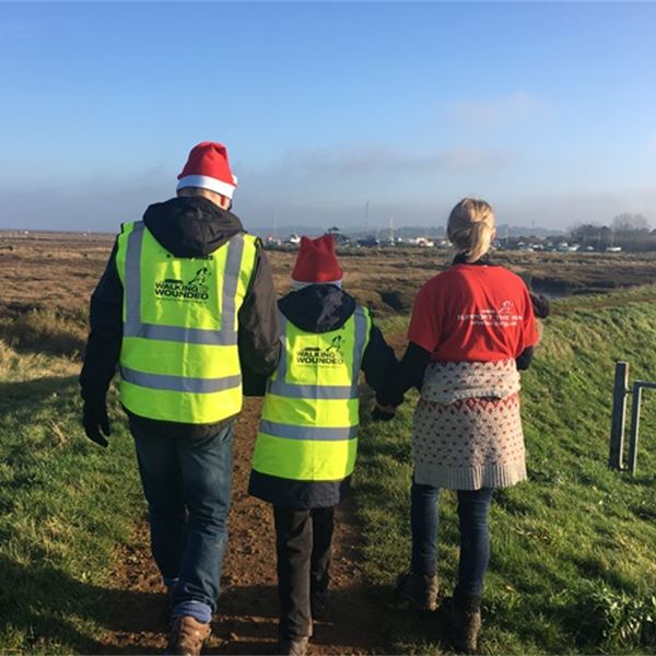 WHFC - Walking Home For Christmas by Walking with the Wounded - Ptsd soldiers charity