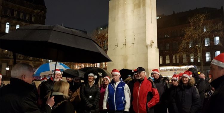 Image for Walking with the Wounded News - Manchester Walking Home For Christmas / (Manchester Walking Home For Christmas 2018
 - Manchester Walking Home For Christmas 2018Army Benevolent Fund - Injured servicemen charity
 )