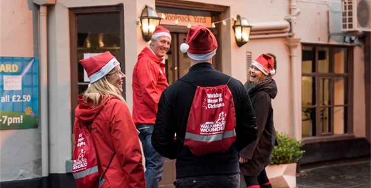 Image for Walking with the Wounded Event - Walking Home For Christmas 2018 / (Walking Home For Christmas - pub shot
 - Walking Home For Christmas - Walking With The Wounded - Veterans - Help for heroes
 )