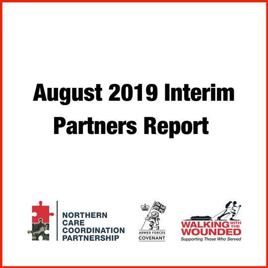 NCCP Interim report August 2019  - NCCP Interim report August 2019 Support for ptsd England - Wounded veterans charity