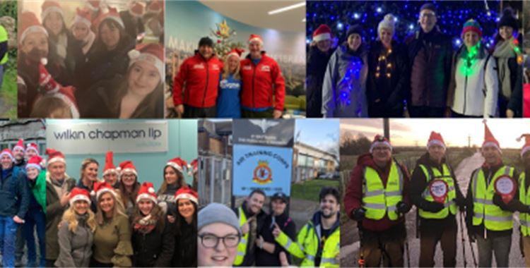 Image for Walking with the Wounded Event - Top fundraisers from Walking Home For Christmas 2019 / (WHFC 2019 collage of top 10 fundraisers
 - Walking Home For Christmas walkers 2019 CollageSupport for ptsd England - Wounded veterans charities
 )