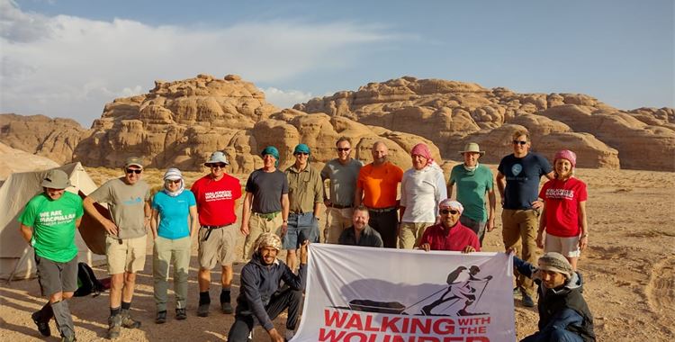 Image for Walking with the Wounded News - Wadi Rum diaries  / (Wadi Rum 3
 - Wadi Rum 3
 )