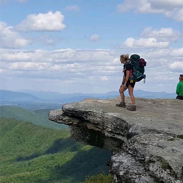 Appalachian Trail thru-hikers Simon and Alison - Simon Richard and Alison Shelford hike 2,190 mile Appalachian Trail in aid of wounded veterans - Help for heroes