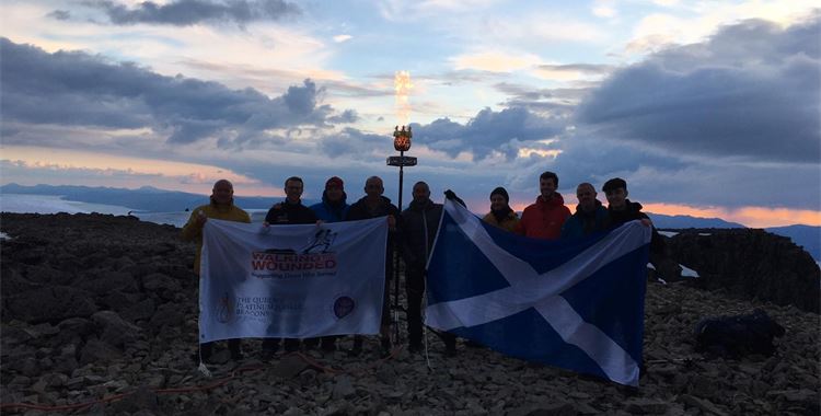 Image for Walking with the Wounded News - Meet the WWTW team who lit The Queen’s Platinum Jubilee Beacons / (Jubilee peaks 
 - Jubilee peaks 
 )