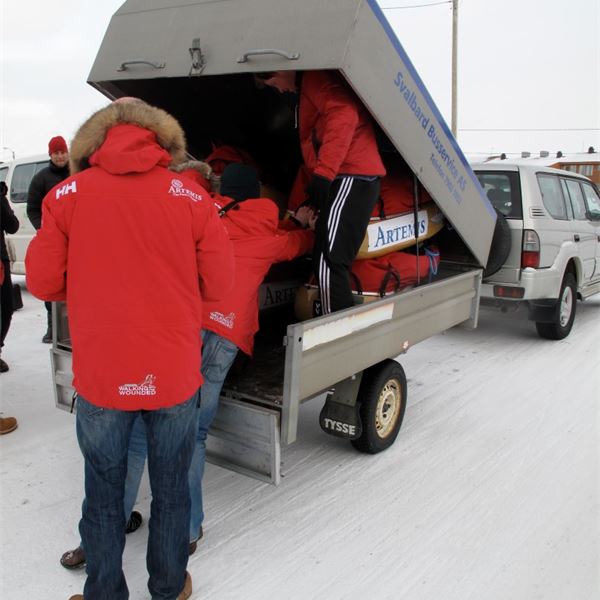 North Pole 2011 - Walking with the Wounded - Soldiers charities UK