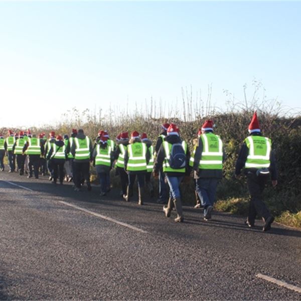Arqiva Walk 2 - Walking Home For Christmas by Walking with the Wounded - Ptsd soldiers charity