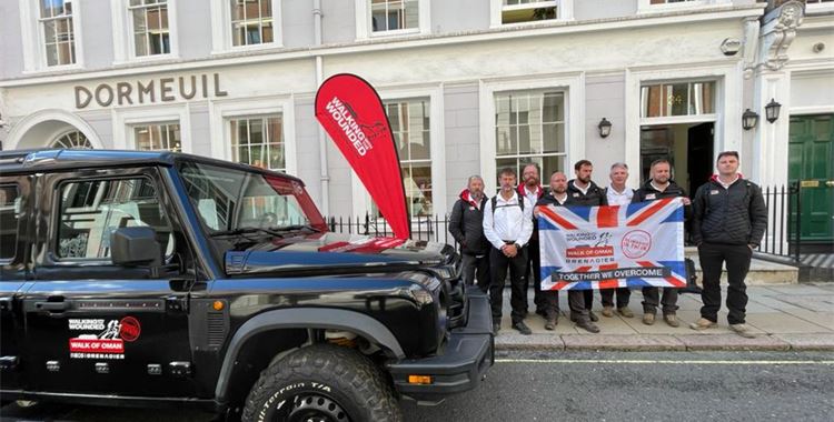 Image for Walking with the Wounded Event - ‘Reimagined’ Grenadier Walk of Oman expedition,  reaches finish line in London / ( (Grenadier Walk of Oman day 12
 - Grenadier Walk of Oman day 12
 )