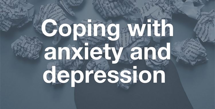 Image for Walking with the Wounded News - Covid-19 Series. Coping with anxiety and depression - Written by Carolyn Brown.  / (Coping with anxiety and depression 
 - Coping with anxiety and depression 
 )