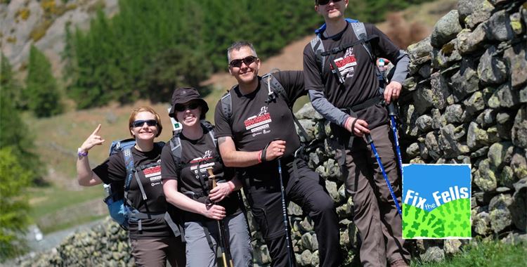 Image for Walking with the Wounded News - Cumbrian Challenge supports Fix the Fells / (Cumbrian Challenge supports Fix the Fells
 - Image of The 2015 Cumbrian Challenge organised by WWTW - Ptsd soldiers charity
 )