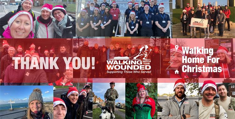 Image for Walking with the Wounded Event - Walking Home For Christmas 2022 / (WHFC22
 - WHFC22
 )