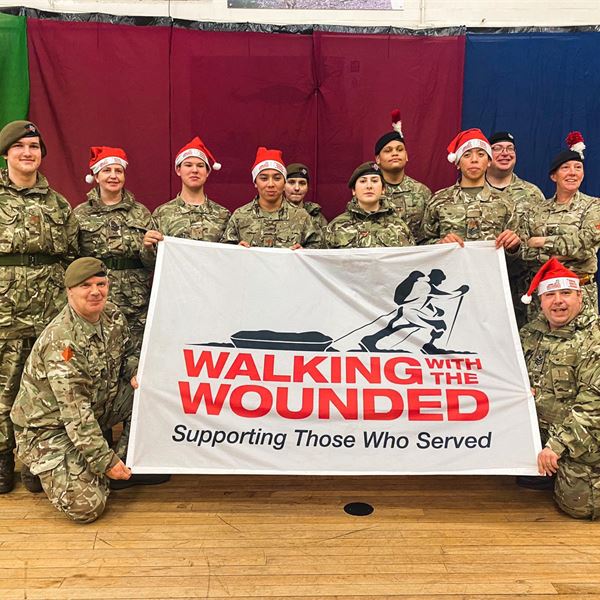 Image for Walking with the Wounded News Item - Walking Home For Christmas 2021 - who is topping the leaderboard? / (SW Army Cadets 
 - SW Army Cadets 
 )