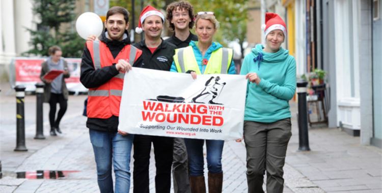 Image for Walking with the Wounded Event - Add Your Walk to Our Storyboard / (Walking Home for Christmas
 - Walking with the Wounded - Support for ptsd England
 )