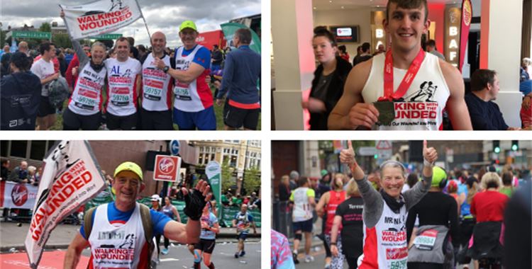 Image for Walking with the Wounded News - London Marathon 2019 - What our runners had to say / (London Marathon Header
 - London Marathon 2019 Results and runner experiences - Injured veterans UK
 )