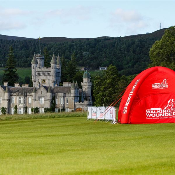 Image for Walking with the Wounded News Item - Armed Forces Day dinner at Balmoral Castle / (Balmoral Challenge 2017
 - Images from the Balmoral Challenge held in 2017 by Walking with the Wounded - Veterans mental health charity
 )