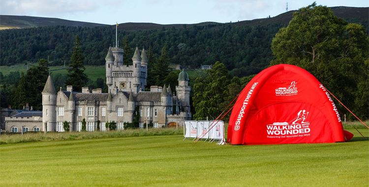 Image for Walking with the Wounded News - Armed Forces Day dinner at Balmoral Castle / (Balmoral Challenge 2017
 - Images from the Balmoral Challenge held in 2017 by Walking with the Wounded - Veterans mental health charity
 )