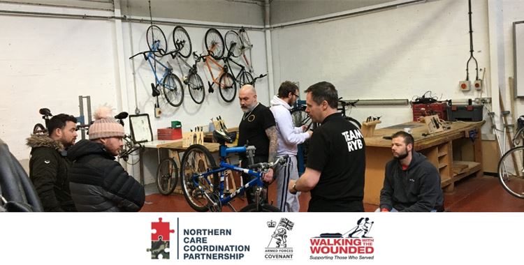 Image for Walking with the Wounded Event - Building A Network - Written by Simon Lock  / (Reycke Y Bike
 - Recyke Y BikeSupport for ptsd England
 )