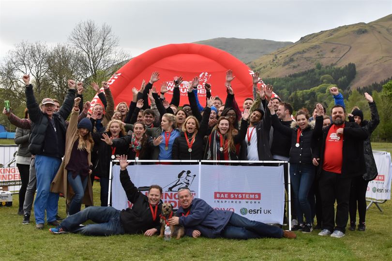 FDM Cumbria 2017 - Group shot and background for events pageArmy  donations - Forces charity