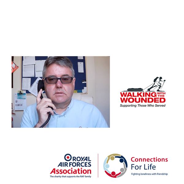 Image for Walking with the Wounded News Item - Grant enables RAF Association to tackle veterans’ loneliness / (Tackling Loneliness
 - Tackling Loneliness
 )