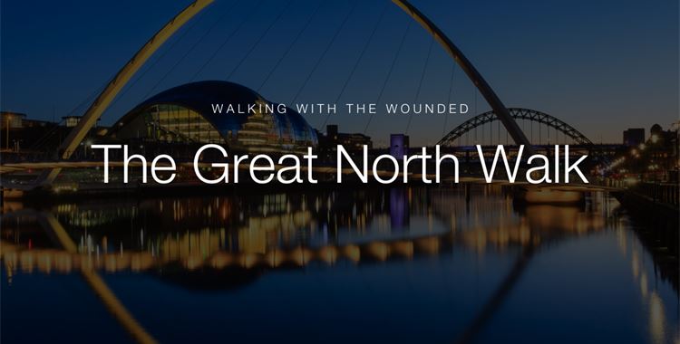 Image for Walking with the Wounded Event - The Great North Walk  / ( (The Great North Walk
 - The Great North Walk Soldiers charities UK - Wounded veterans charities
 )