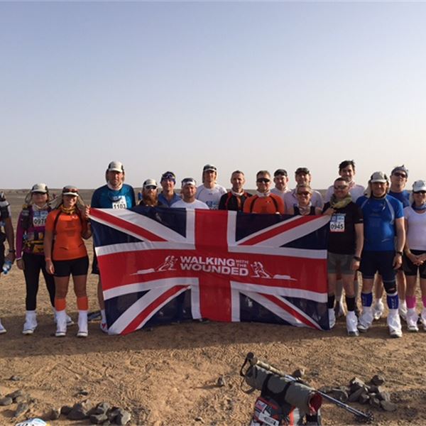 Marathon des Sables - Walking With The Wounded team from 2016  - Marathon des Sables - Walking With The Wounded team from 2016 Military charity - Injured servicemen charity