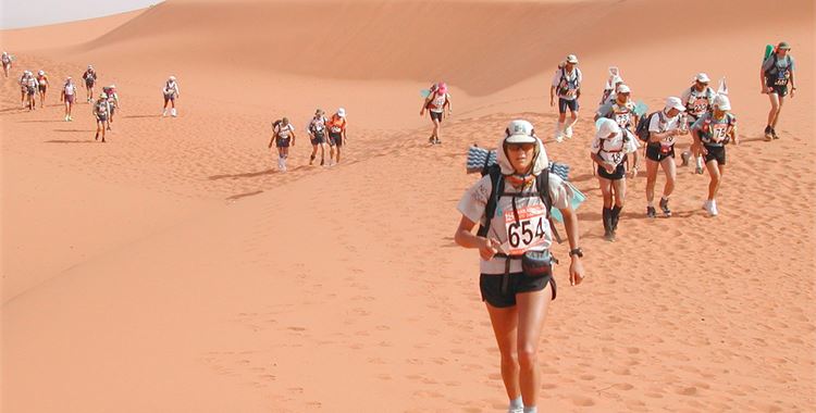 Image for Walking with the Wounded Event - Marathon des Sables 2022 & the importance of hydration - Written by Lucy Giles  / (Marathon Des Sables
 - WWTW Marathon Des Sables Team - Support for ptsd England
 )